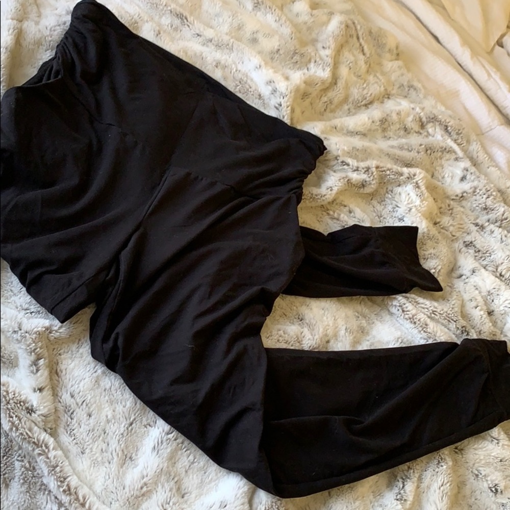 Maternity High rise sweats harem leggings